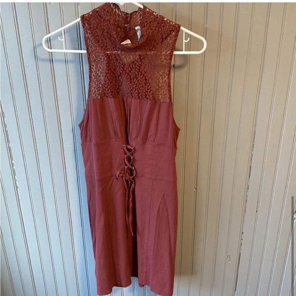 Free People Womens High Society Bodycon Dress NWT - Size Medium - Picture 5 of 7